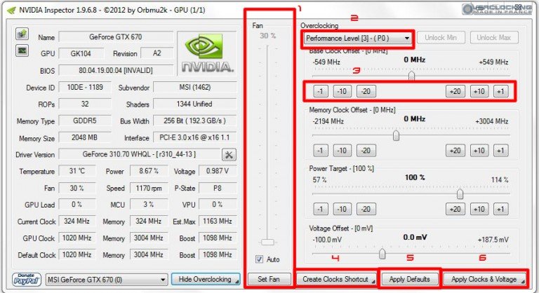 [Tuto] Overclocker avec NVIDIA Inspector