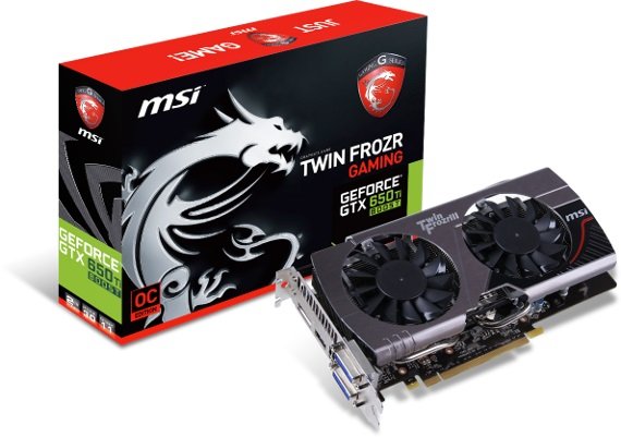 MSI GTX 650 Ti Boost Gaming Edition