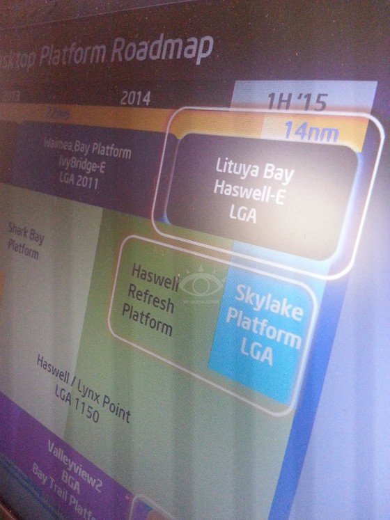 Du Haswell-E pour 2014