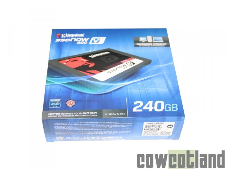 SSD Kingston V+200 240 Go chez Cowcotland