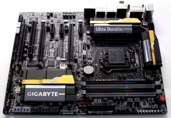 Gigabyte Z87X-UD5H en vidéo
