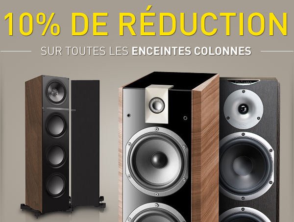 [Bon Plan] Enceintes colonnes en promotion