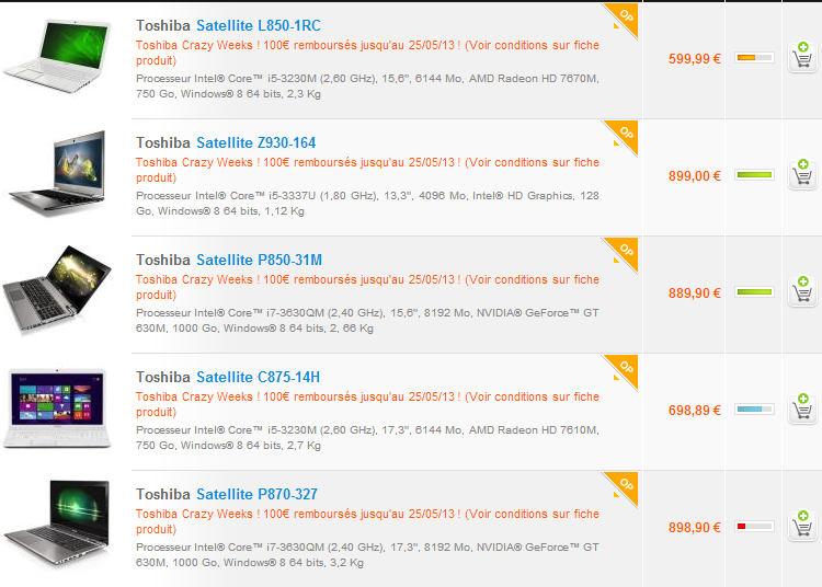 [Bon Plan] 100€ remboursés pour l’achat d’un Toshiba
