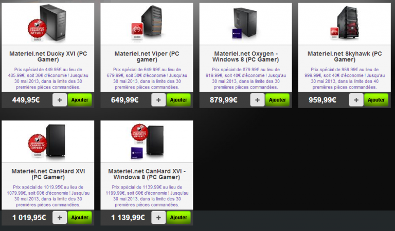 [Bon plan] Remise de 60€ sur une sélection de PC Gamer