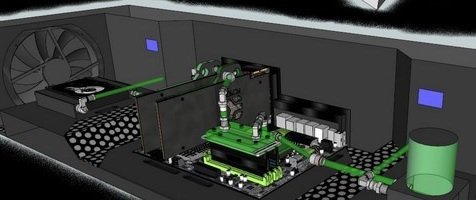 Un mod full HM intégré dans un meuble TV !