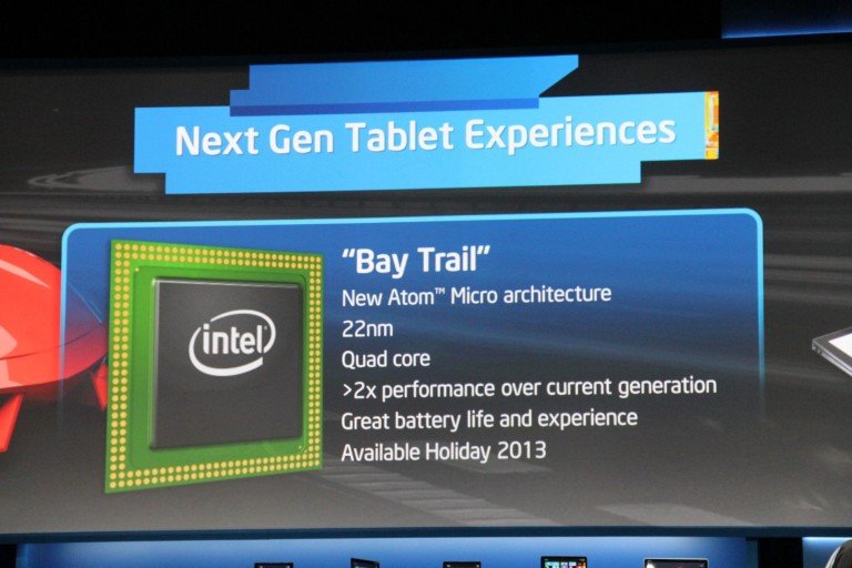 Détails des prochains Processeurs d’Intel sous architecture Bay Trail