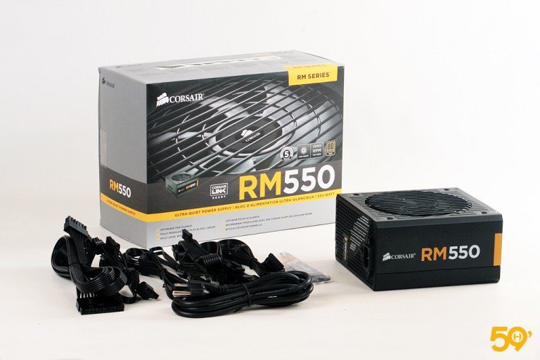 Test : Alimentation Corsair RM550