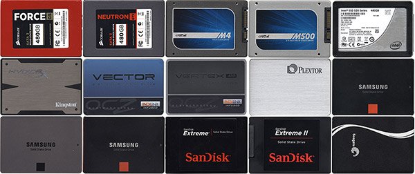 Comparatif de 15 SSD de 480 à 512 Go