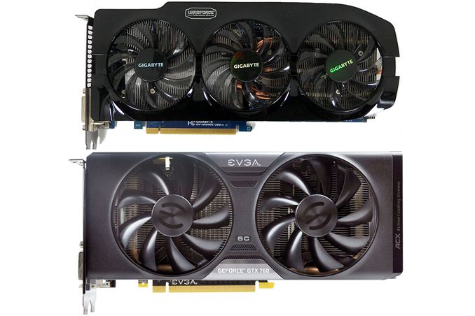 GTX 760 : Gigabyte VS EVGA