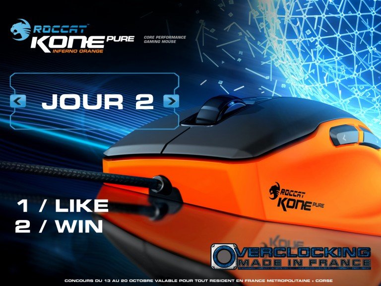 [CONCOURS] Jour 2 – ROCCAT Kone Pure Inferno Orange