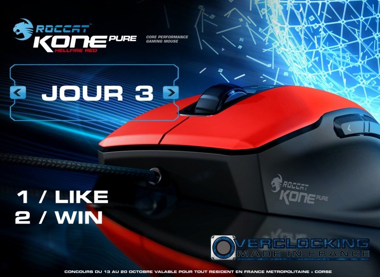[CONCOURS] Jour 3 – ROCCAT Kone Pure Hellfire Red