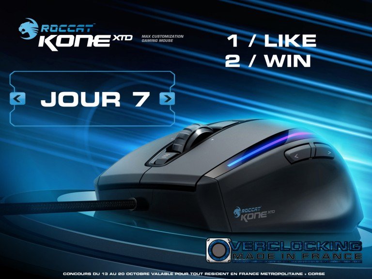 [CONCOURS] Jour 7 – ROCCAT Kone XTD