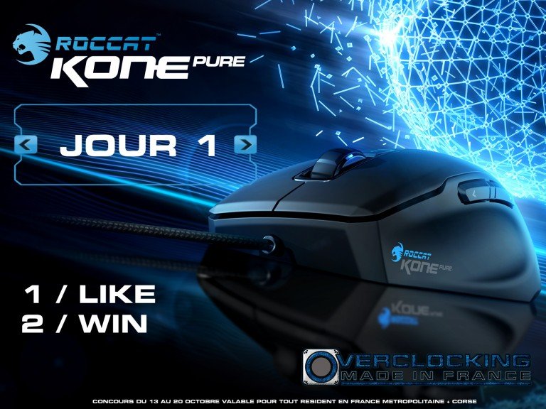 [CONCOURS] Jour 1 – ROCCAT Kone Pure