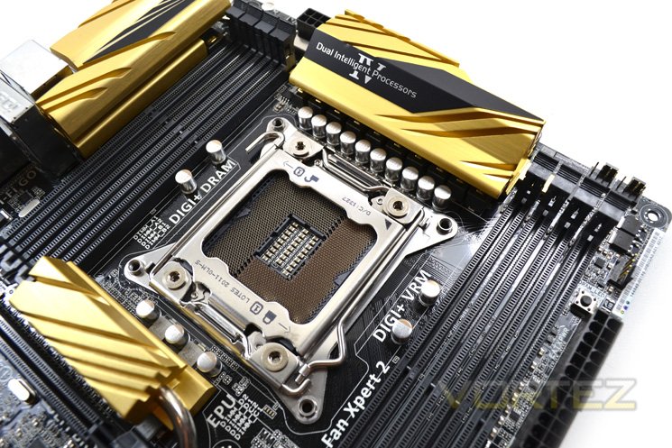 Test de l’Asus X79 Deluxe chez Vortez