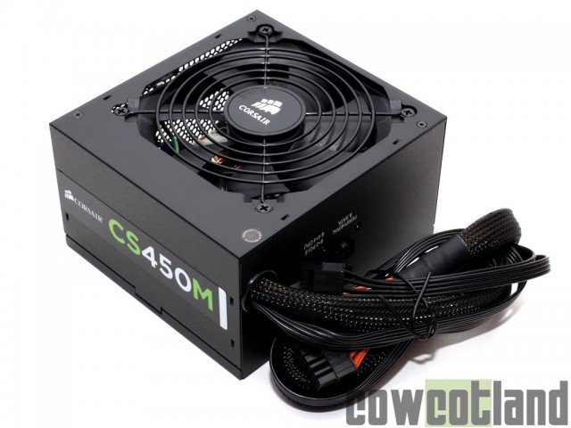 Corsair CS450M chez Cowcotland