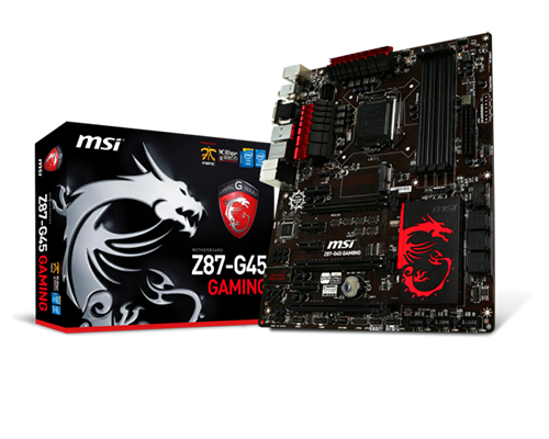 [Bon plan] MSI Z87-G45 GAMING à 104,99 €