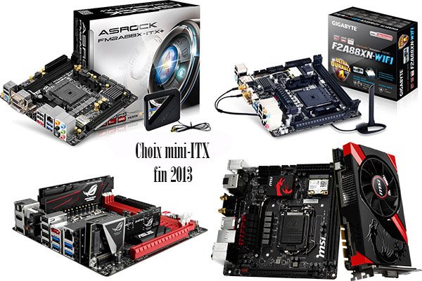 Les meilleures cartes mini-ITX pour cette fin 2013