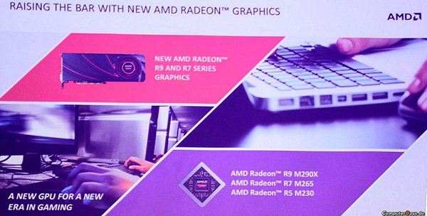 AMD annonce officiellement ses R9/R7/R5 M200