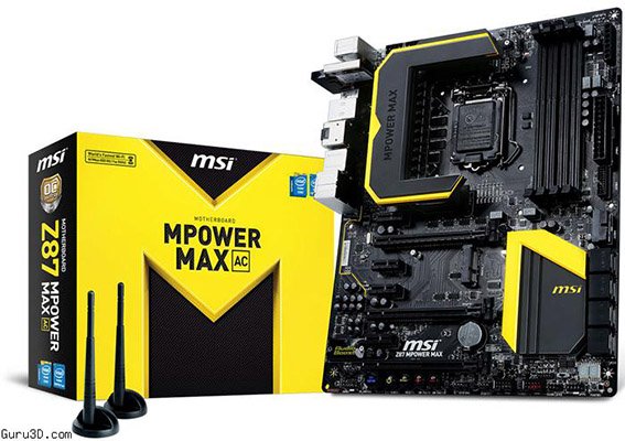 MSI Z87 MPower MAX AC : le wifi en plus