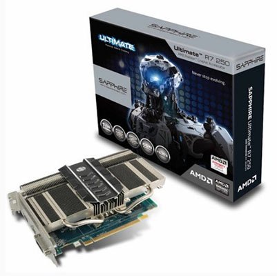 Une R7 250 silencieuse chez Sapphire, la Ultimate
