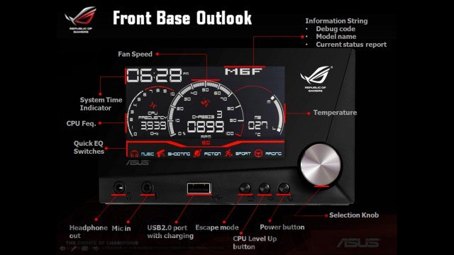 Des photos de l&rsquo;Asus ROG Front Base