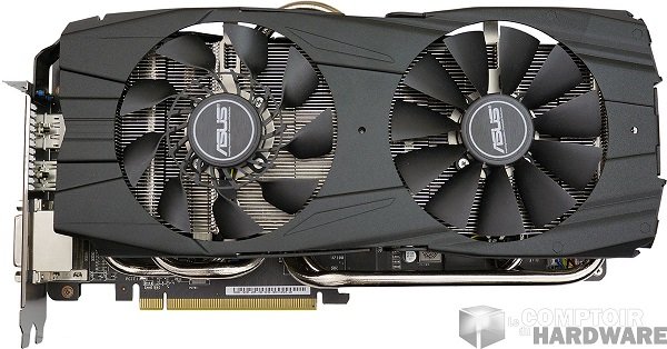 Asus R9 290X DirectCU II OC sur le Comptoir