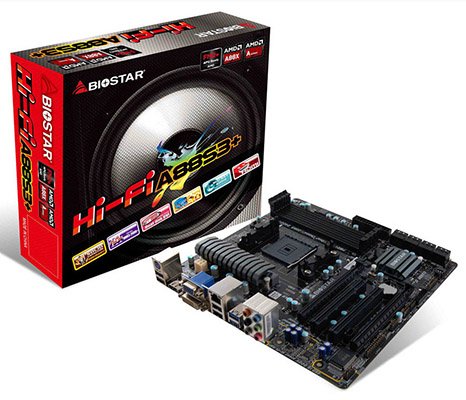 Hi-Fi A88S3+, une carte mère FM2+ chez Biostar