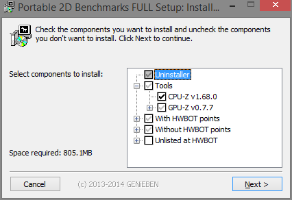[MAJ] El Genieben&rsquo;s Portable Benchmarks v1.5 maintenant disponible