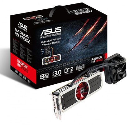 Le prix de la Asus Radeon R9 295X2