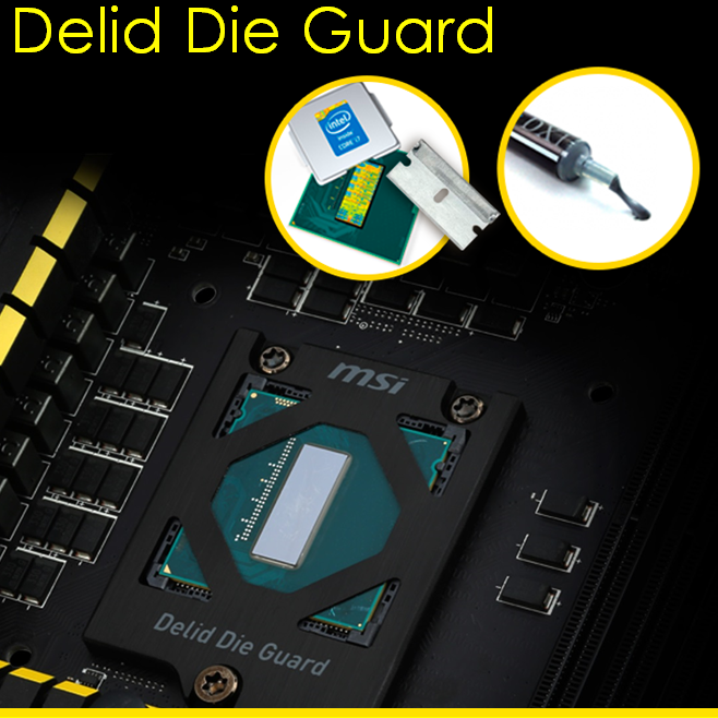 Delid Die Guard par MSI