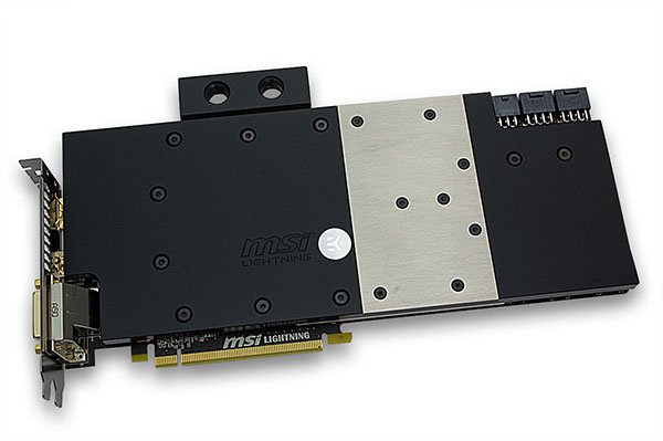 Un waterblock EK pour la R9 290X Lightning
