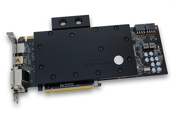 La GTX 780 (Ti) WindForce 3X a elle aussi son waterblock EK