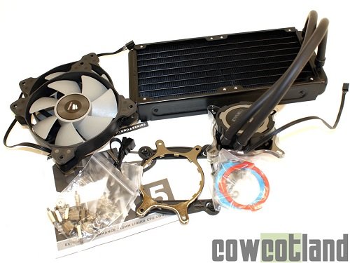 Corsair H105 chez Cowcotland
