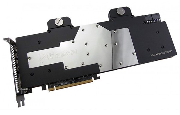 Un waterblock pour la R9 295X2 par Koolance