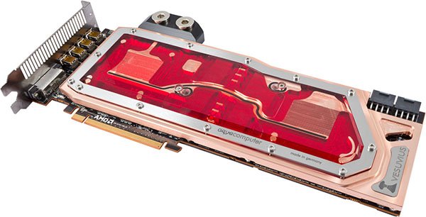 Un waterblock full cover pour la Radeon R9 295X2