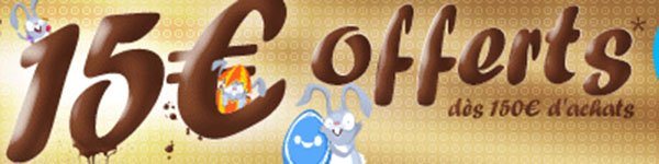 [Bon plan] Pour 150 € d&rsquo;achat minimum, 15 € de réduction