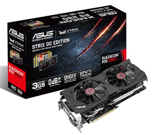L&rsquo;Asus R9 280 STRIX, après la GTX 780