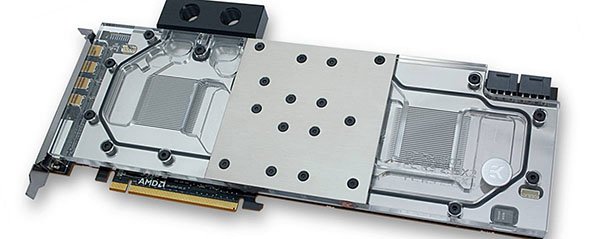 Un waterblock EK pour la R9 295X2