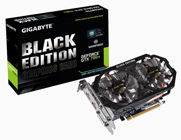 Une GTX 750 Ti Black Edition chez Gigabyte