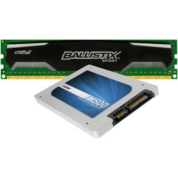 [Bon plan] SSD Crucial M500 120 Go + DDR3 Ballistix 8 Go à 97,47 €