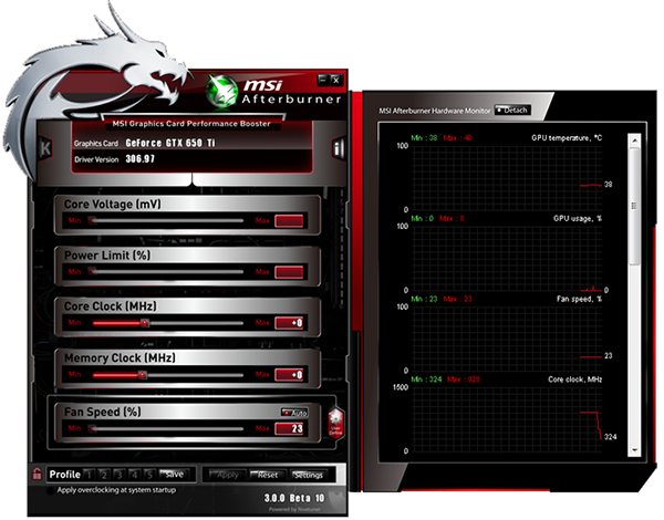 MSI AfterBurner passe de la beta à la 3.0.0 Final