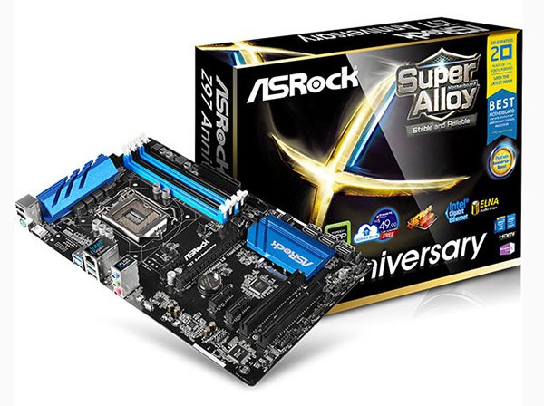 Edition Anniversaire chez deux Z97 d&rsquo;ASRock