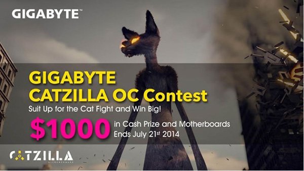Gigabyte Catzilla OC Contest : concours en 720p