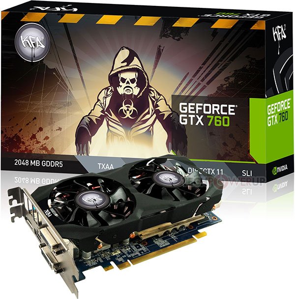 Une V2 de la GTX 760 EX OC chez KFA²