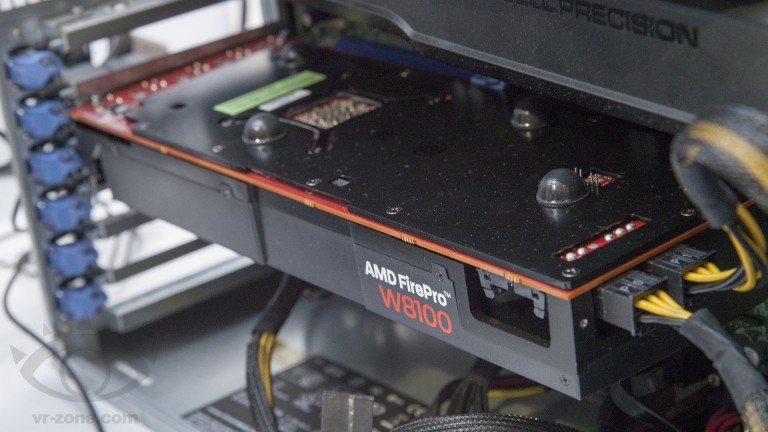 W8100, une nouvelle carte AMD pour les pros