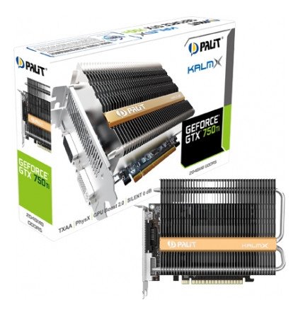 Deux GTX 750/750 Ti passives chez Palit