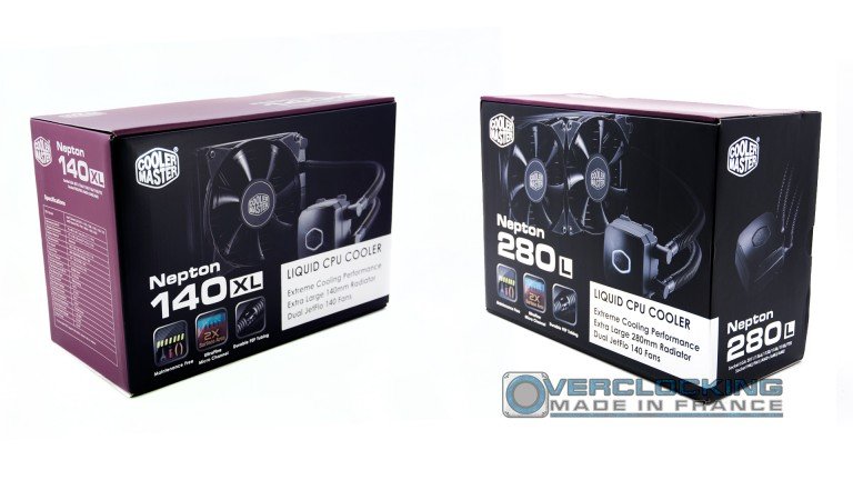 [OMF] CoolerMaster NEPTON 140XL et 280L