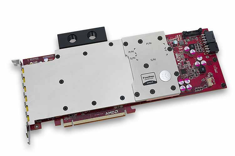 EK-FCW9100 : les pros d&rsquo;AMD se refroidissent