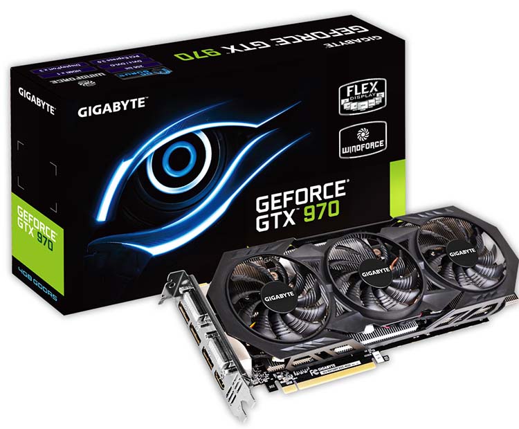 La GTX 970 WindForce OC de Gigabyte