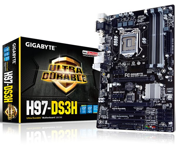 La Gigabyte H97-DS3H s&rsquo;offre en entrée